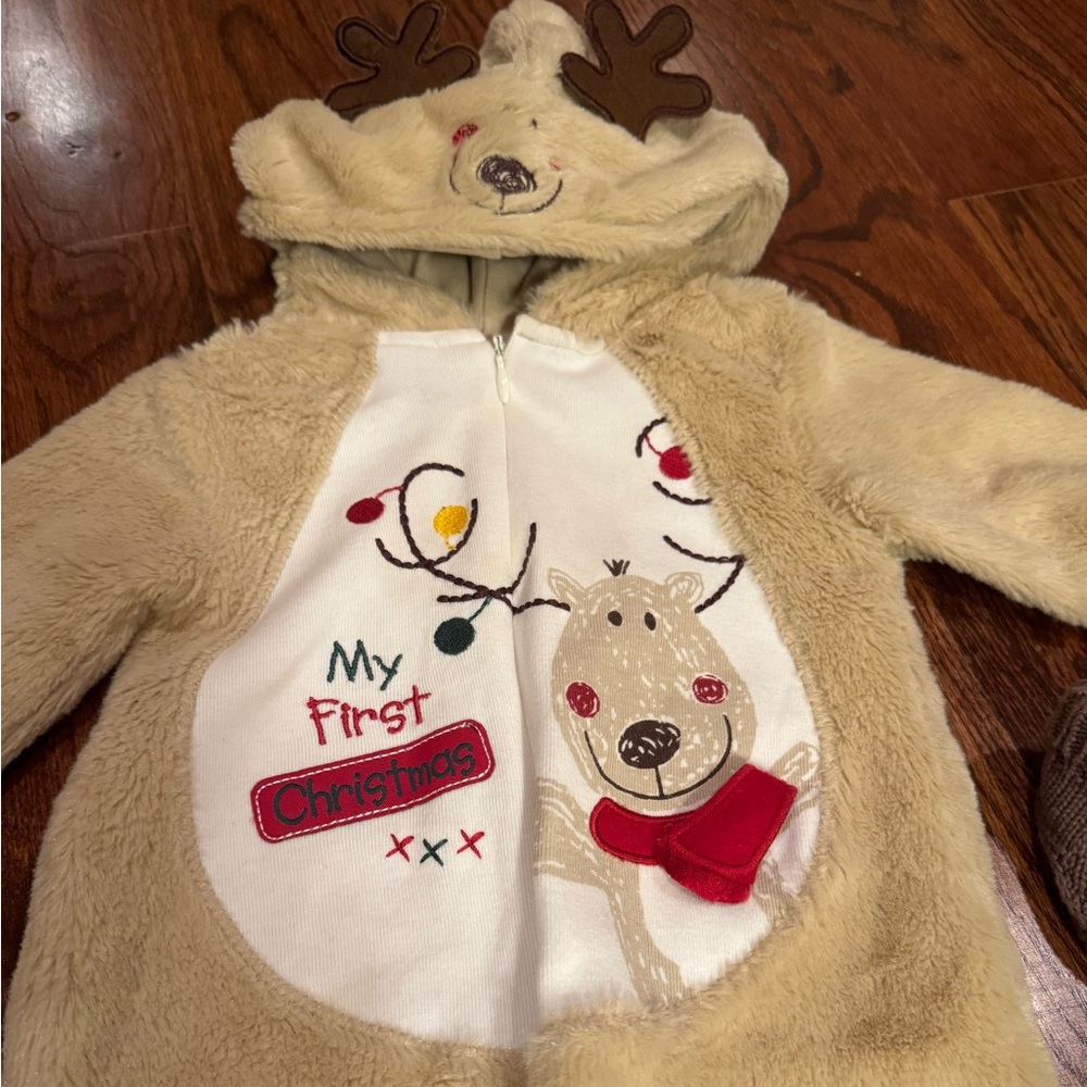 🎄1st Christmas Raindeer Miniwear One Piece